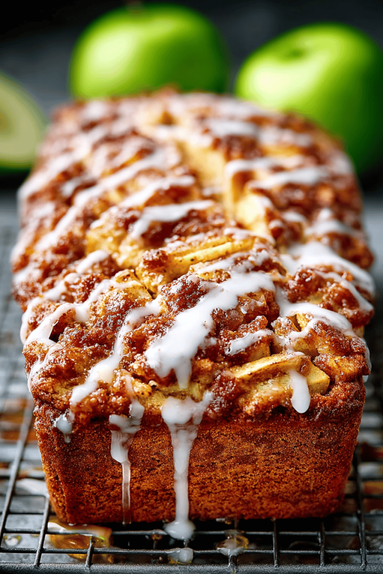 Delish Apple Fritter Bread