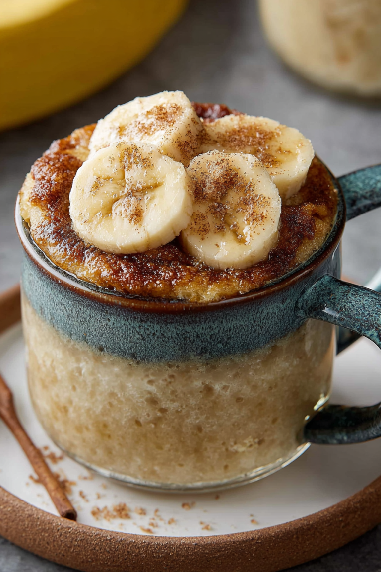 Delish Banana Mug Cake Recipes