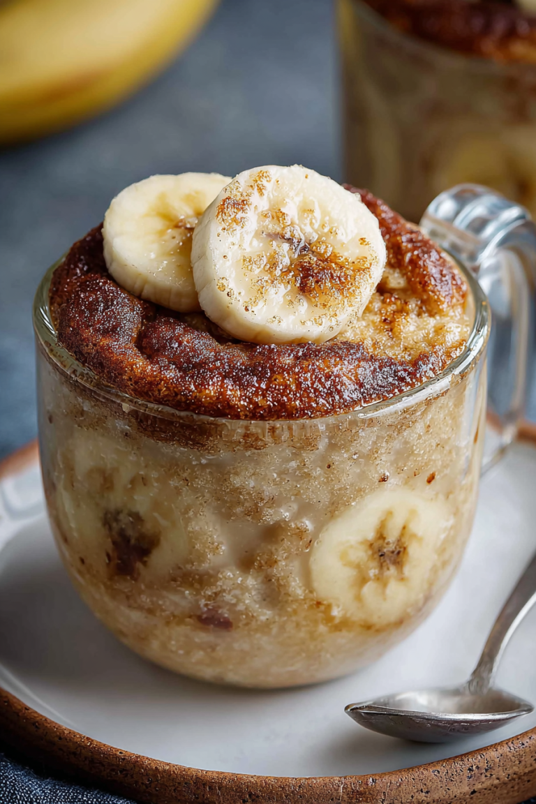 Delish Banana Mug Cake Recipes