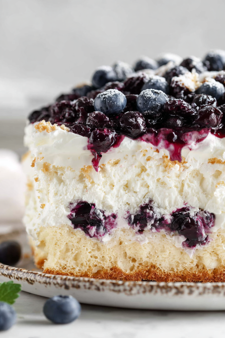 Delish Blueberry Shortcake Cake Recipes