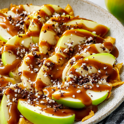 Delish Caramel Apple Nachos Recipe