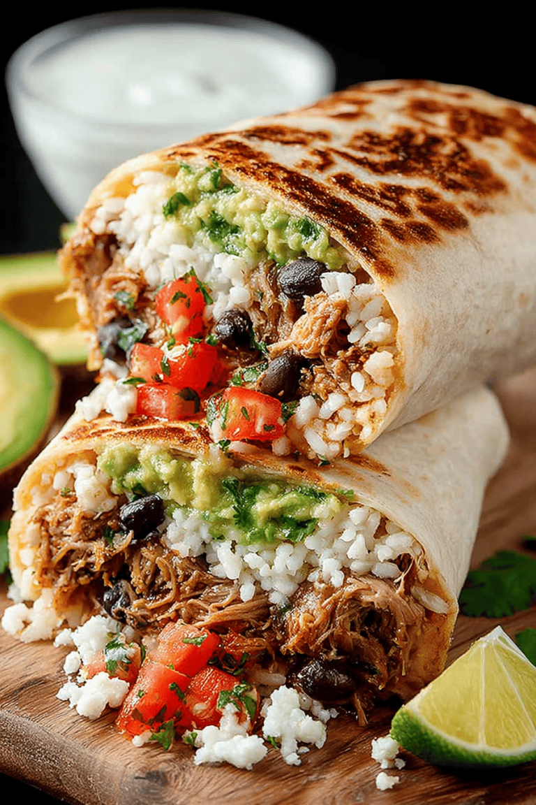 Delish Carnitas Burrito Recipe