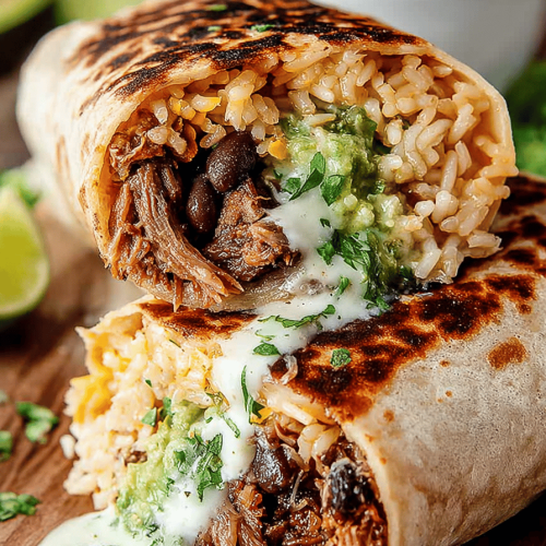 Delish Carnitas Burrito Recipe