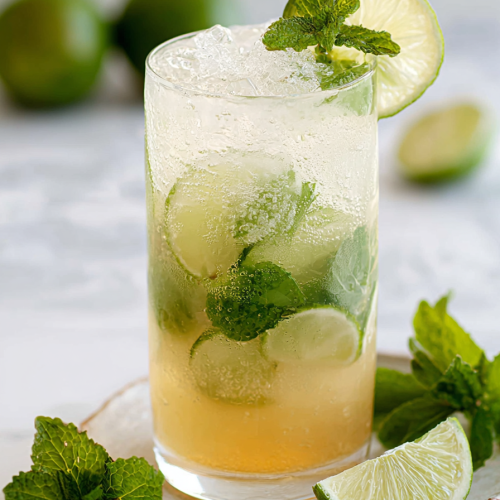 Delish Champagne Mojito Recipe