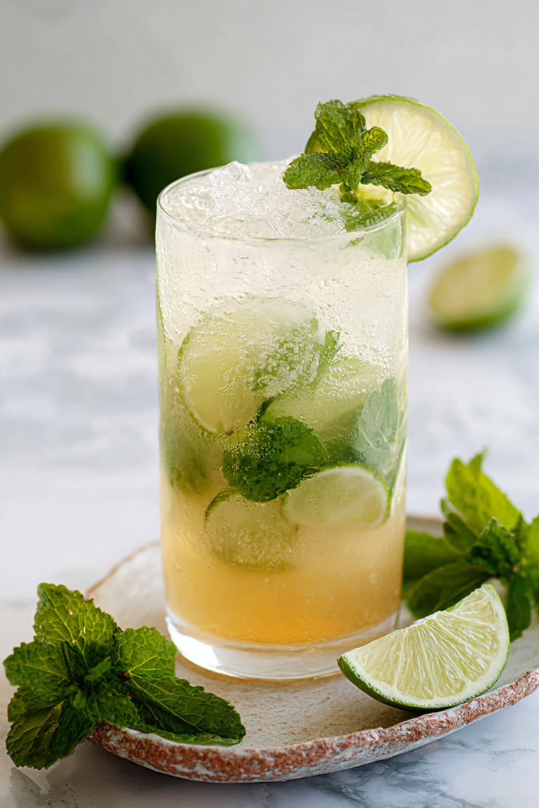 Delish Champagne Mojito Recipe