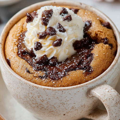 Delish Chocolate Chip Mug Cake Recipes