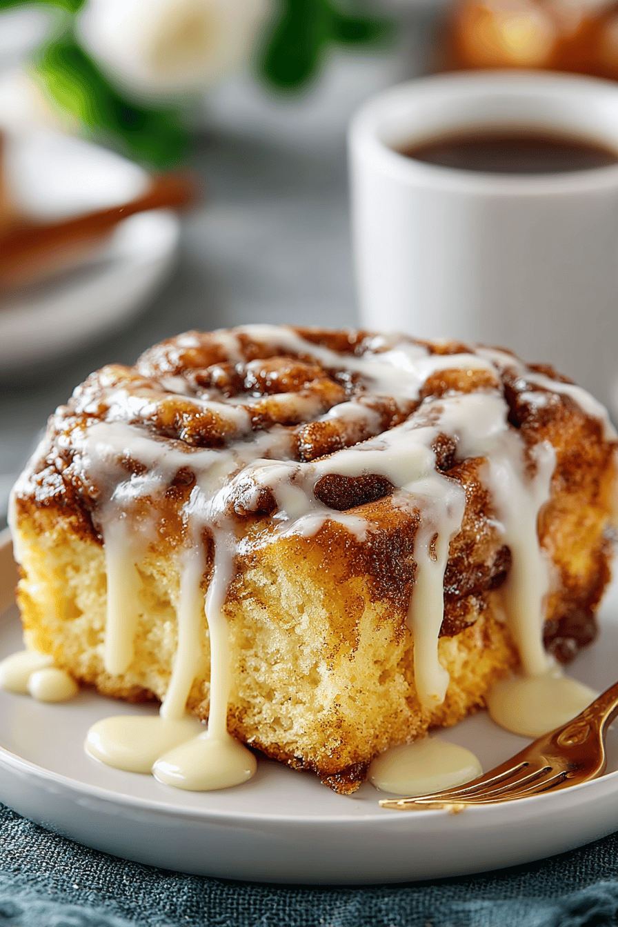 Delish Cinnamon Roll Cake Recipe