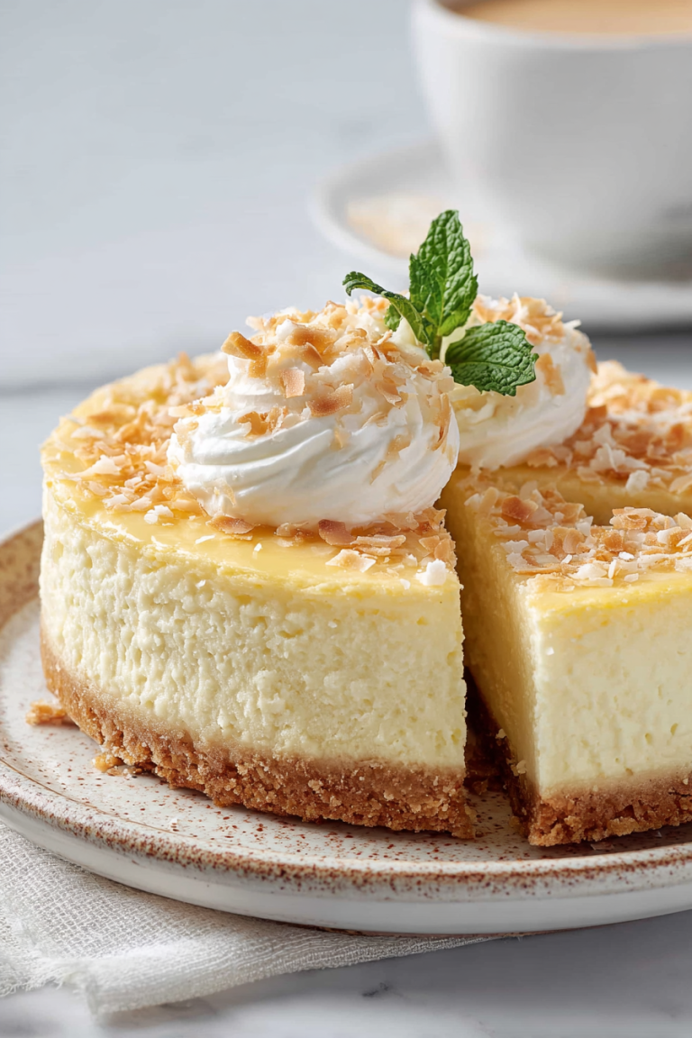 Delish Coconut Cheesecake Recipes