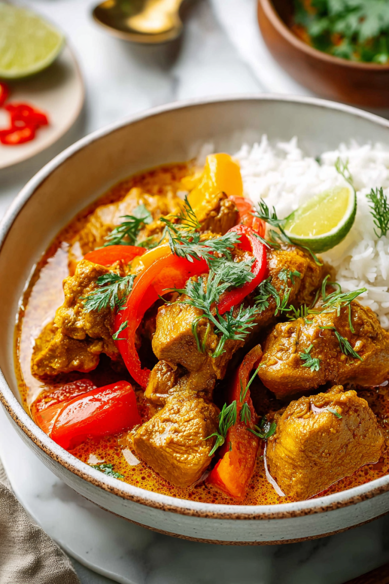 Delish Coconut Curry Chicken