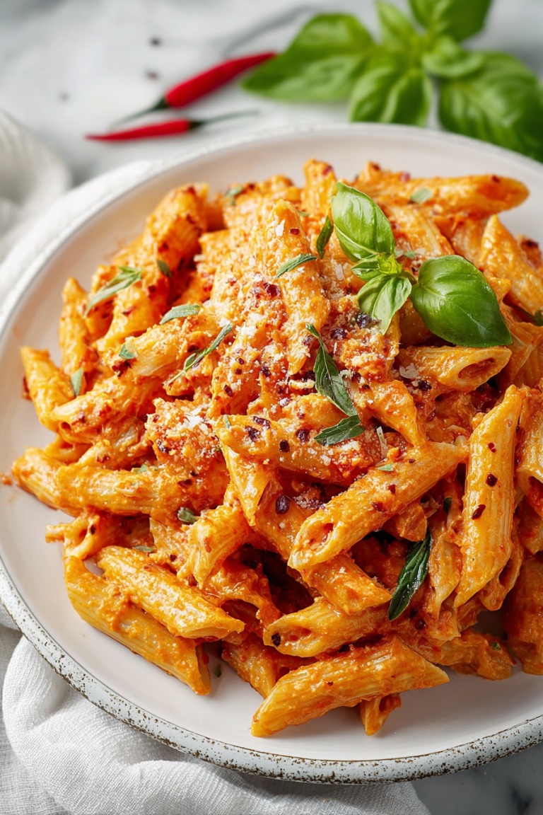 Delish Creamy Penne Arrabbiata Recipes