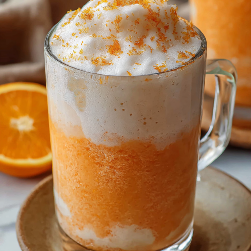 Delish Dirty Creamsicle Float