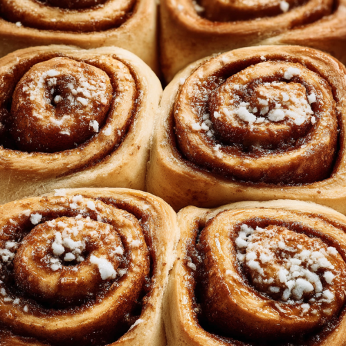 Delish Gingerbread Cinnamon Rolls
