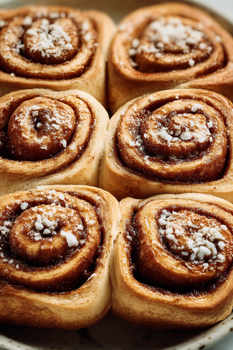 Delish Gingerbread Cinnamon Rolls