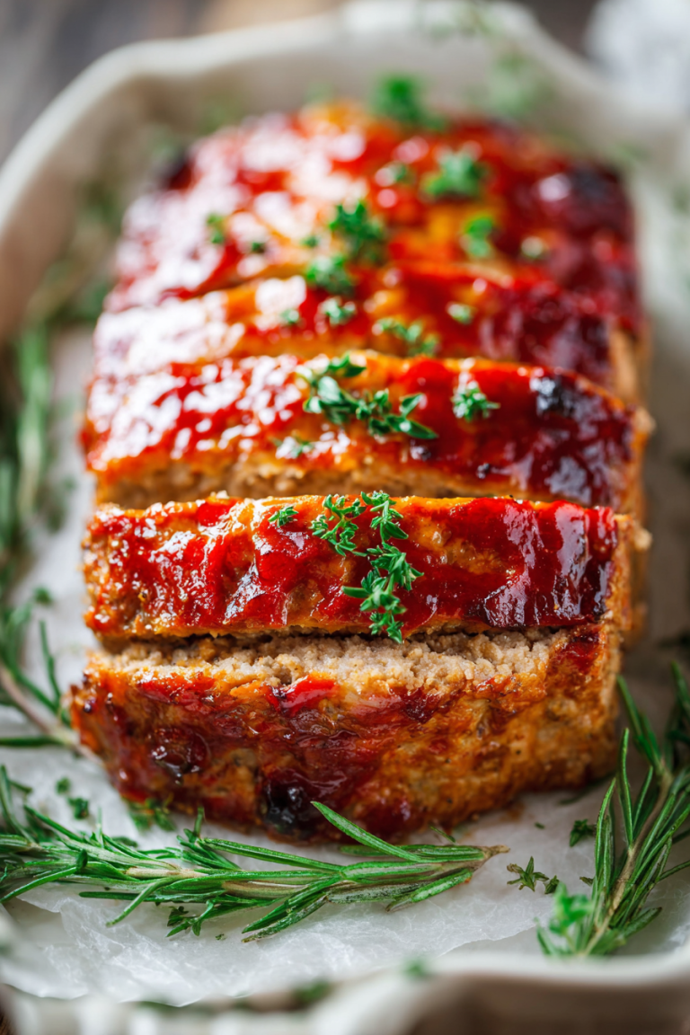Delish Gluten Free Turkey Meatloaf