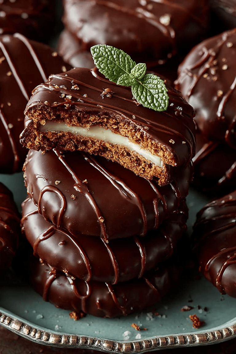 Delish Homemade Thin Mints Recipe