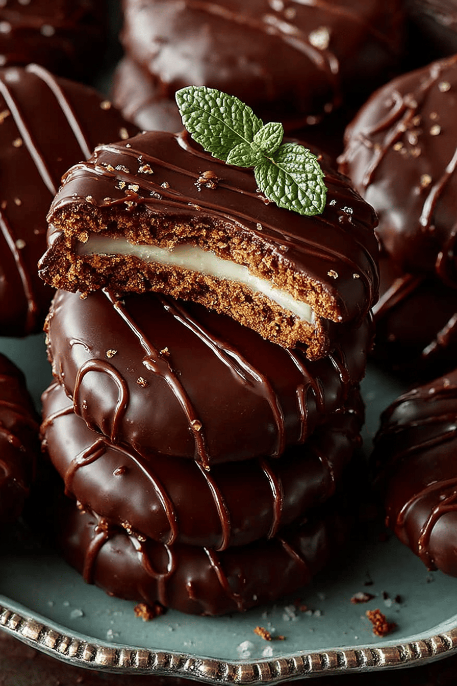 Delish Homemade Thin Mints Recipe