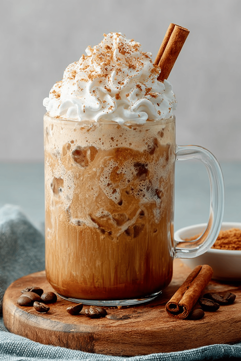 Delish Iced Cinnamon Dolce Latte
