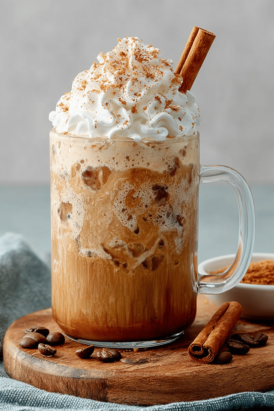 Delish Iced Cinnamon Dolce Latte