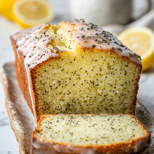 Delish Lemon Poppy Seed Bread