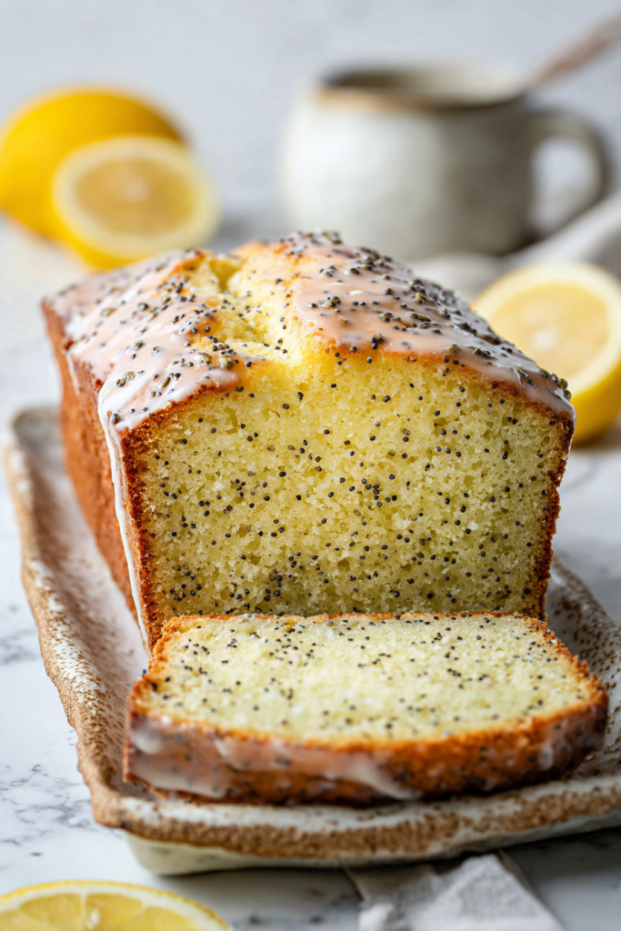 Delish Lemon Poppy Seed Bread