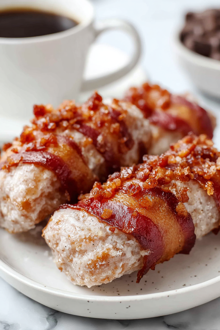 Delish Maple Bacon Donut Sticks