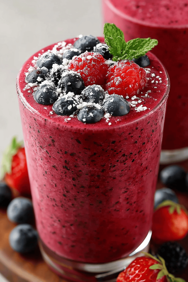 Delish Mixed Berry Smoothie Recipes