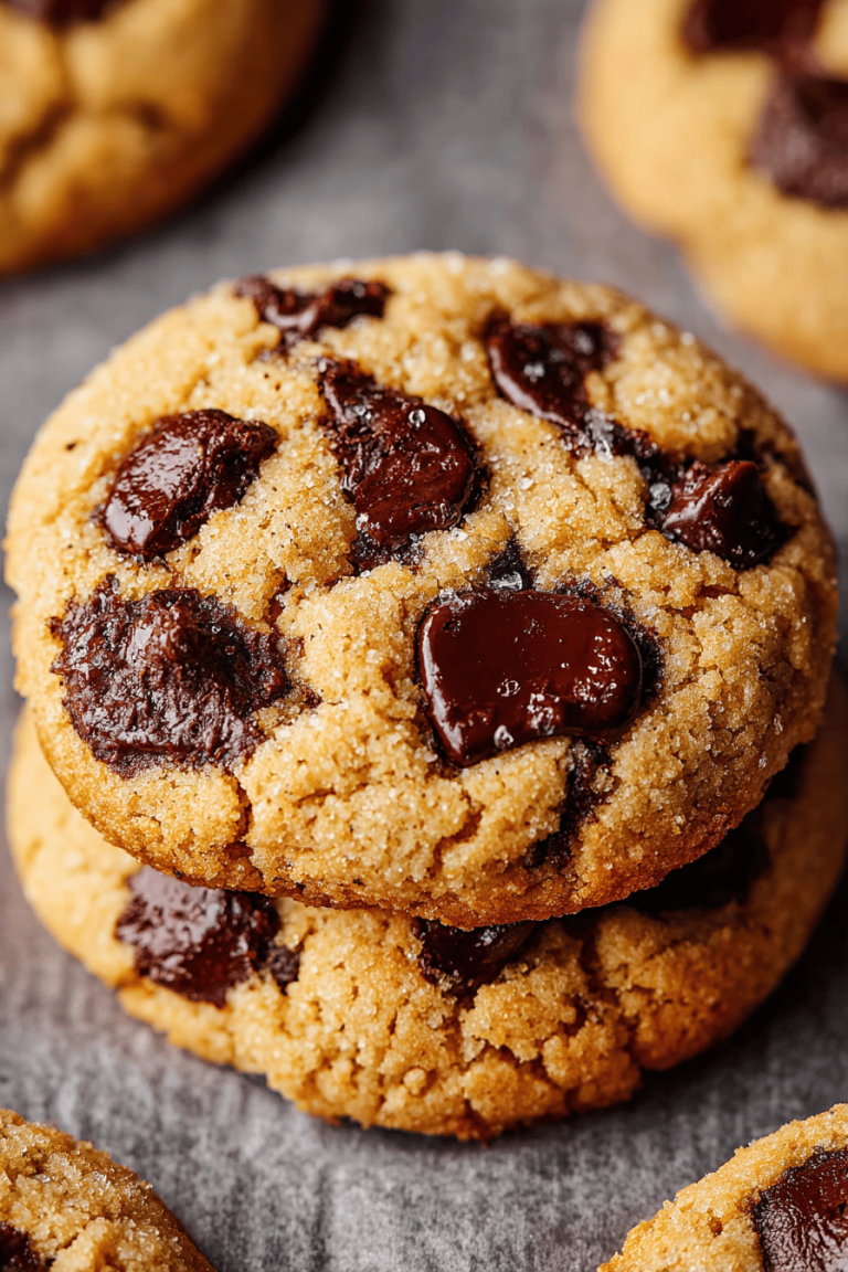 Delish Oat Flour Chocolate Chip Cookies
