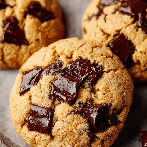Delish Oat Flour Chocolate Chip Cookies