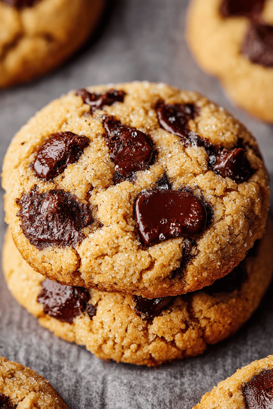 Delish Oat Flour Chocolate Chip Cookies