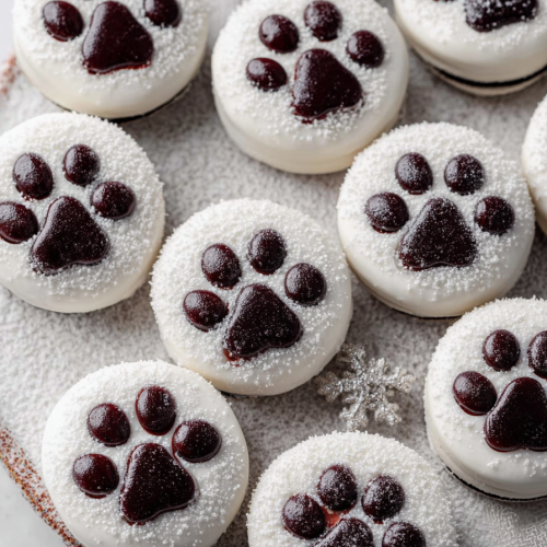 Delish Oreo Polar Bear Paws Recipe