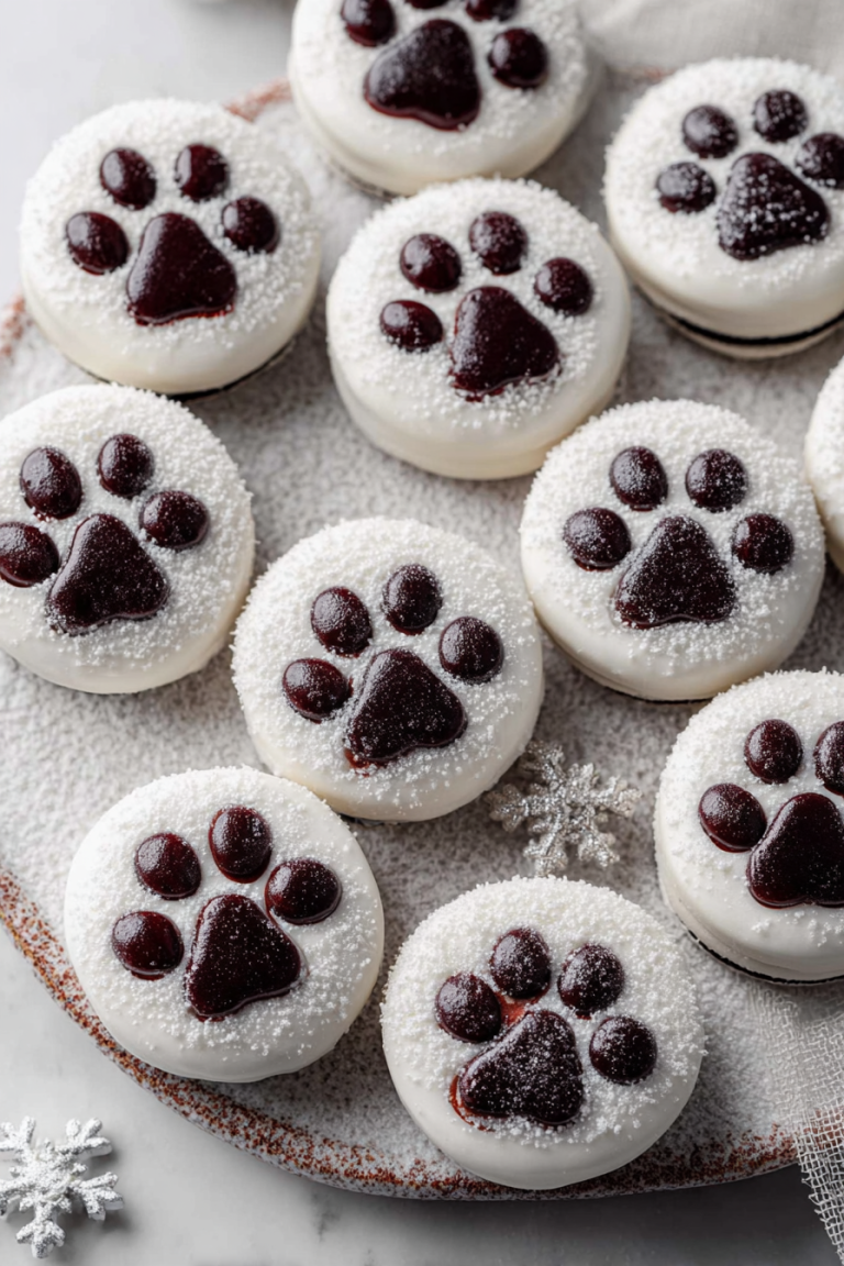 Delish Oreo Polar Bear Paws Recipe