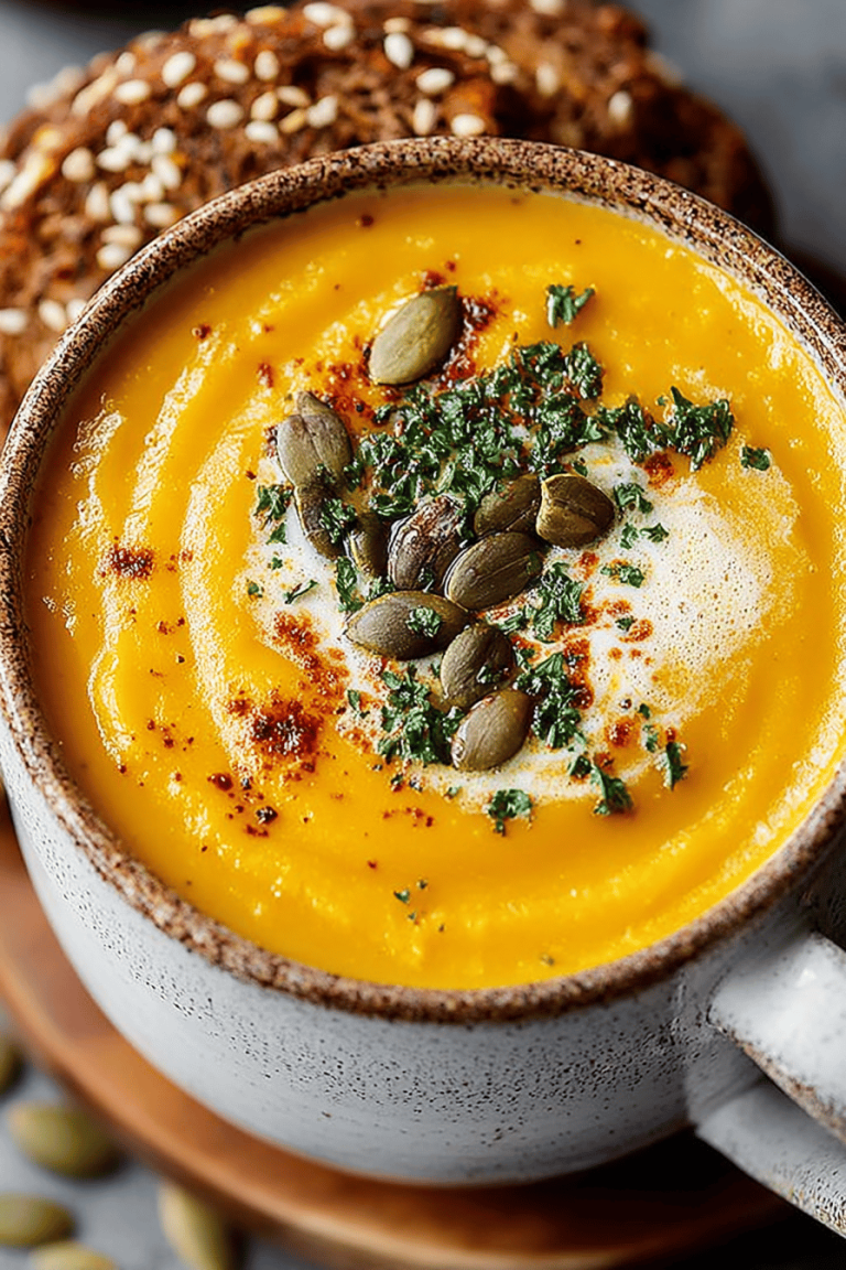 Delish Panera Style Autumn Squash Soup
