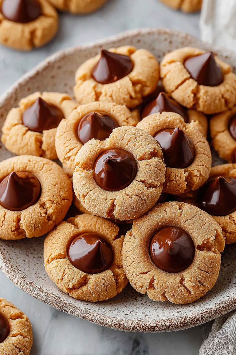 Delish Peanut Butter Blossoms Recipes