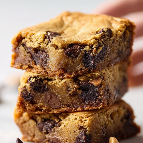 Delish Peanut Butter Chocolate Chip Bars