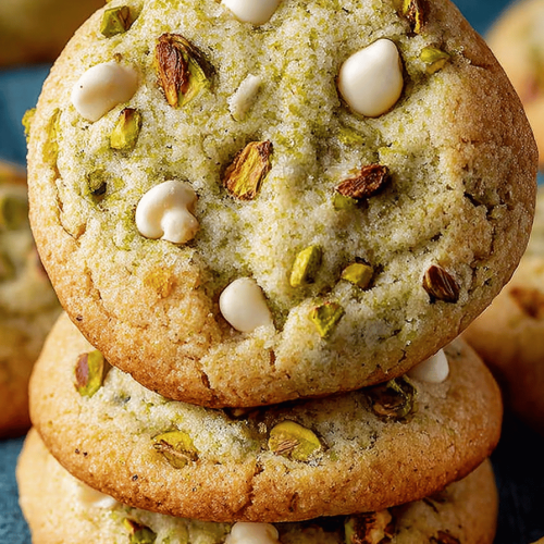 Delish Pistachio Pudding Cookies