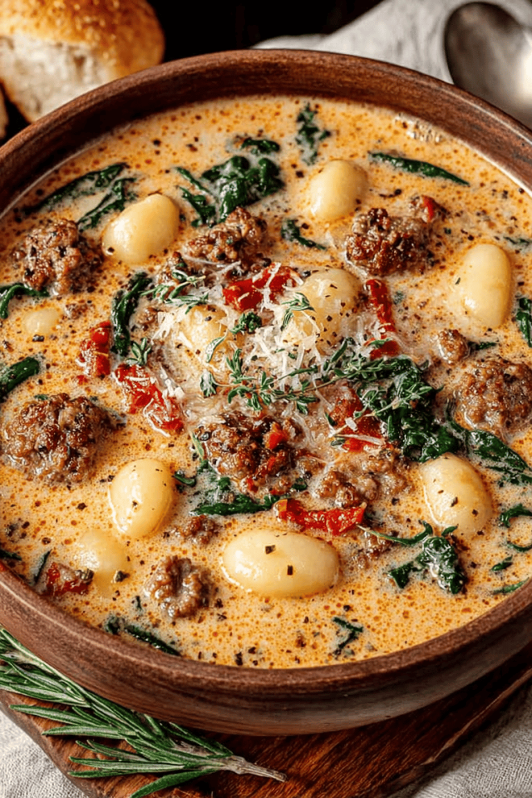 Delish Sausage Gnocchi Soup Recipes