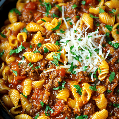 Delish Slow Cooker Taco Pasta Recipes