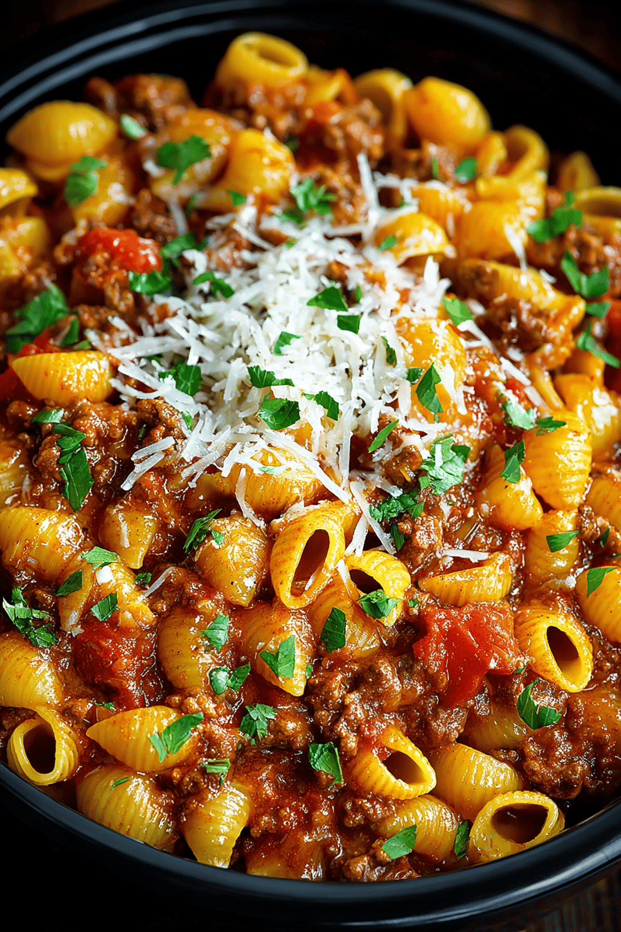 Delish Slow Cooker Taco Pasta Recipes