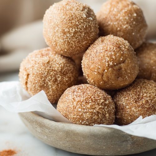 Delish Snickerdoodle Protein Balls