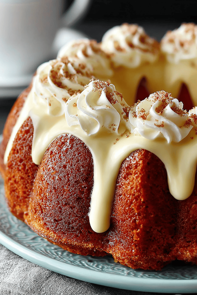 Delish Sour Cream Coffee Cake with Browned Butter Glaze