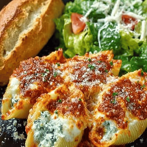 Delish Three Cheese Stuffed Shells