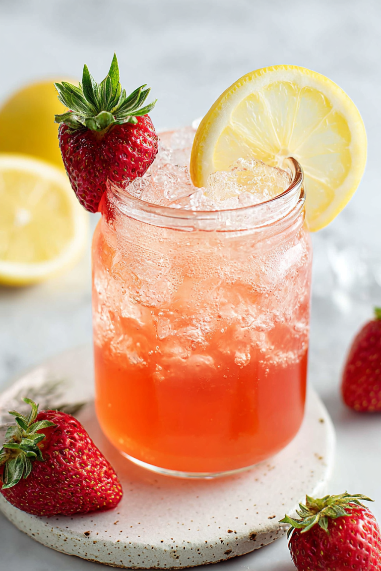 Delish Whiskey Strawberry Lemonade Recipes