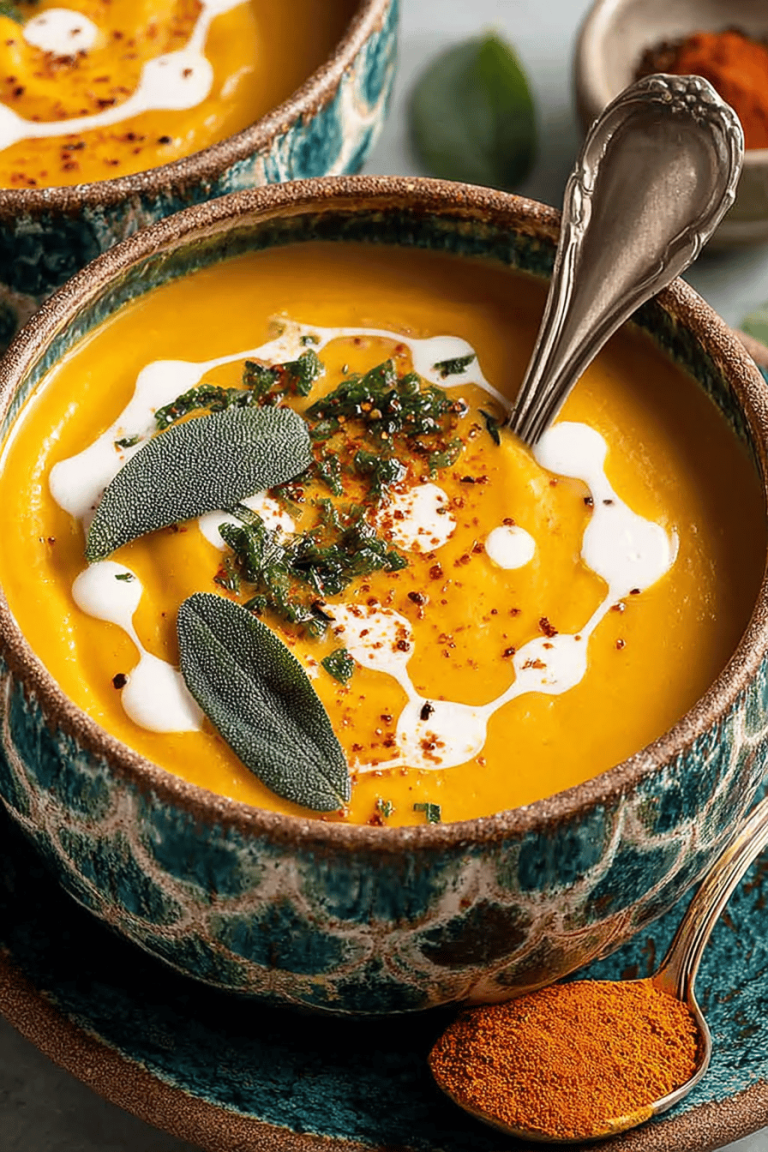 Easy 5 Ingredient Butternut Squash Soup
