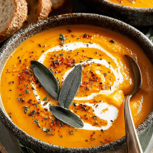 Easy 5 Ingredient Butternut Squash Soup
