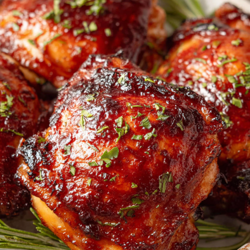 Easy Baked BBQ Chicken Thighs Recipe