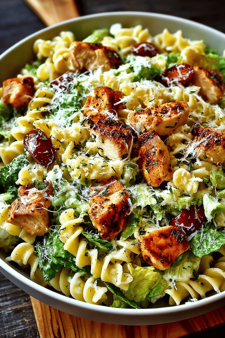 Easy Chicken Caesar Pasta Salad Recipes