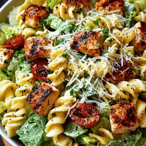 Easy Chicken Caesar Pasta Salad Recipes