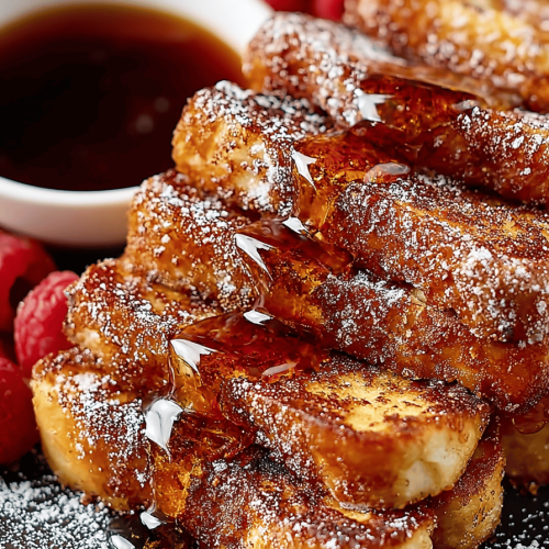 Easy Cinnamon French Toast Sticks