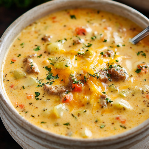 Easy Crock Pot Cheeseburger Soup Recipes