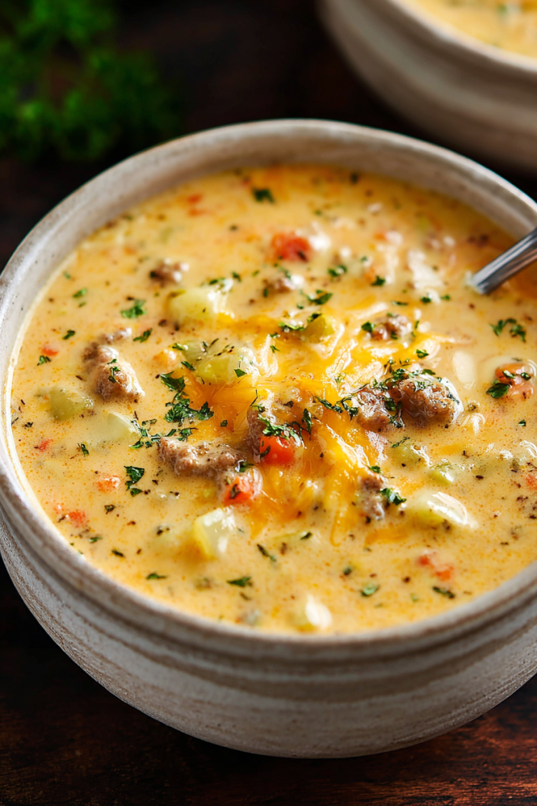 Easy Crock Pot Cheeseburger Soup Recipes